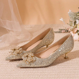 Elegant Women Pointed Toe Pumps Shoes