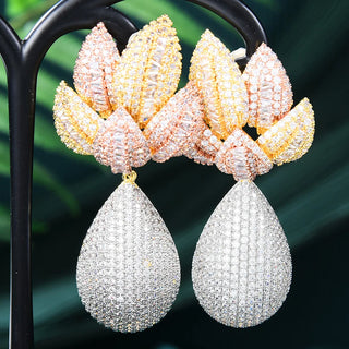 Popular Leaves Drop Dangle Earrings