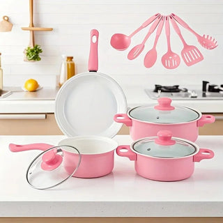 Colorful Nonstick Saucepan Cookware Set - Epictzar Intl.