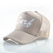 Beige Baseball Cap