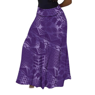 Hawaiian Ball Party Design Casual Skirt