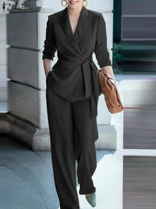 Elegant Office Lady Blazer Suits