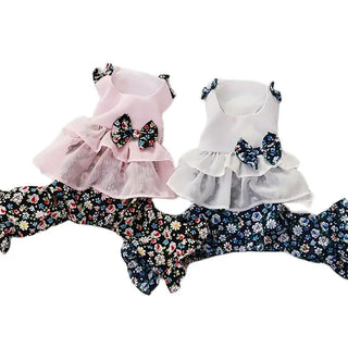 Tulle Floral Design Pet Jumpsuit