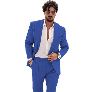 Stylish Tuxedo 2Pcs Men Wedding Suits