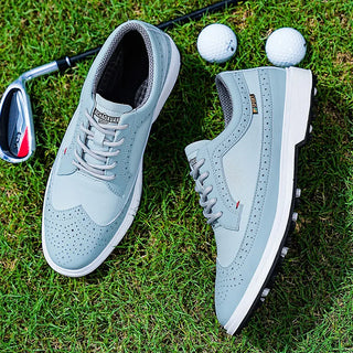 Professional Breathable Leather Golf Sports Shoes