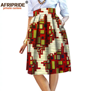 African Style Garment Midi Skirt