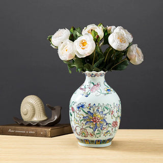 Official Antique Enamel Collection Porcelain Vase