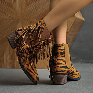 Women's Elastic Slip-on Booties