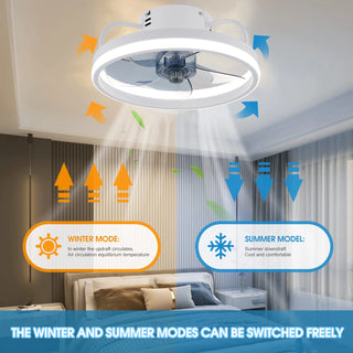 App-Controlled Ceiling Fan LED Light