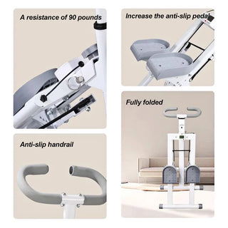 Quiet Dual Hydraulic Stair Climbing System