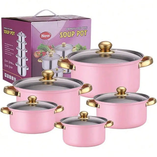 Nonstick Stainless Steel Nonstick Cookware Set