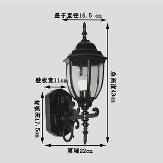 Courtyard Pastoral Waterproof Wall Lamp