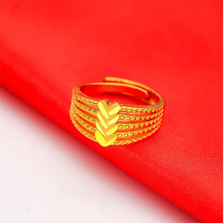 Adjustable Eternal Love Open Ring