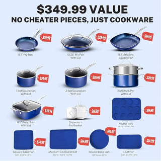 Non Stick Oven Safe Cookware Set