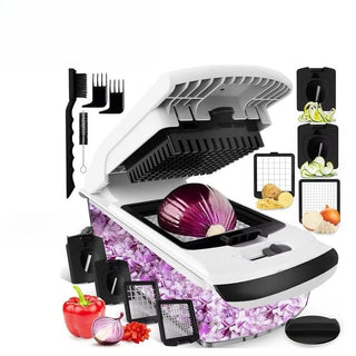 Vegetable shredders and spirals - food shredders with containers, fruit slicers, kitchen accessories, household essentials