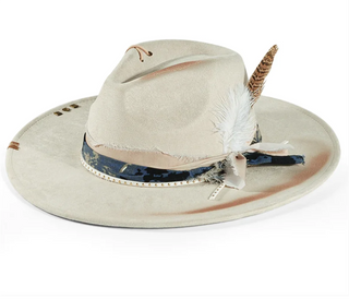 Retro Suede Fedora Jazz Party Hats