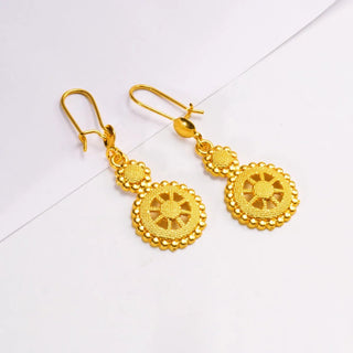 Women's 24K Gold Tassel Earrings - Epictzar Intl.