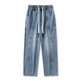 Men Wide Leg Loose Jeans Pants