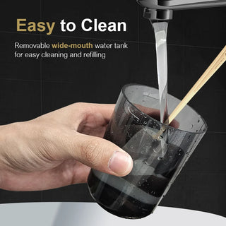 Oral Irrigator Portable Dental Water Flosser USB Rechargeable Water Jet Floss Tooth Pick 4 Jet Tip 260ml 4 Modes Teeth Clean
