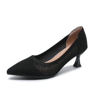 Breathable Knitted Lightweight Pointed Shoes