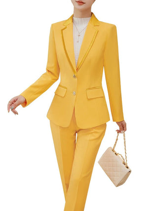 Female Business Work Wear Formal 2Pcs Set - Epictzar Intl.