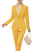 Yellow Pant Suit