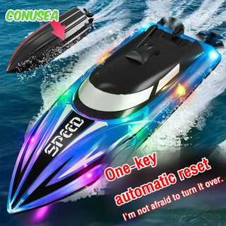 High-Speed RC Children's Toy Speedboat