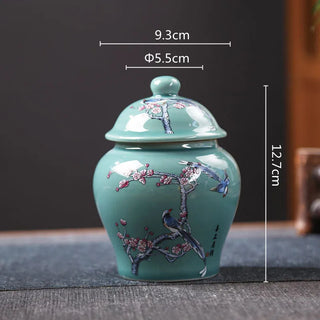 Vintage Ceramic Sealed Storage Tank