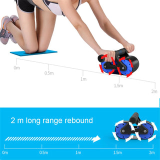 Domestic Wheels Roller Abdominal Exerciser