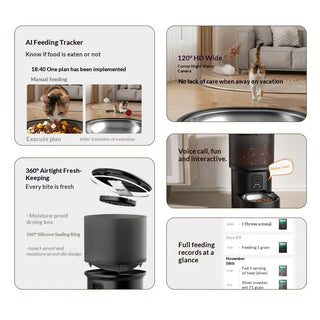 Smart RC Voice Control Pet Feeder