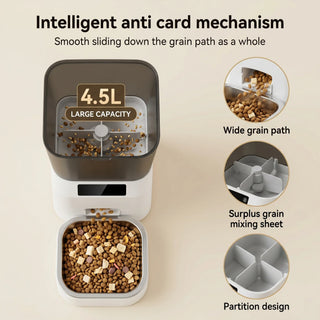 Portion Control Automatic Timed Pet Feeder