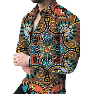Men's Luxury Casual Long-sleeved Shirt