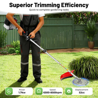 Aluminum Shaft Lawn Weed Trimmer