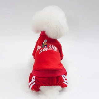 Pet Dogs Hoodie Print Design Vest