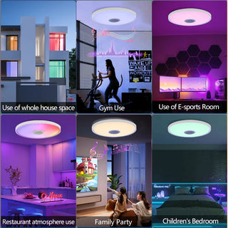 Smart App Controlled LED Ceiling Fan