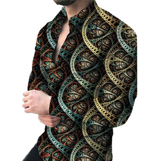 Men's Luxury Casual Long-sleeved Shirt