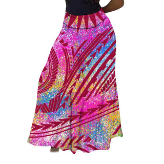 Comfortable Hawaiian Style Fabric Skirt
