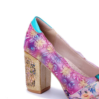 Sweet Round Toe Comfortable Party Shoes