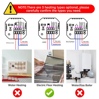 Digital Touch Screen Smart Thermostat