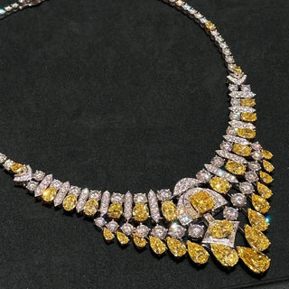 Luxury Gem Bridal Banquet Necklace