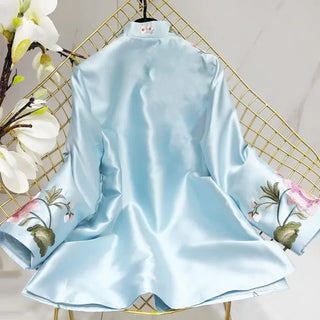 Elegant Vintage Traditional Embroidery Blouse