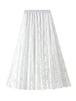 white skirt