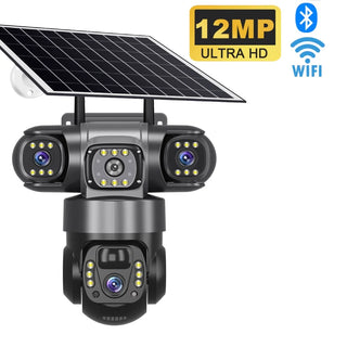 Solar Human Detect Security Camera