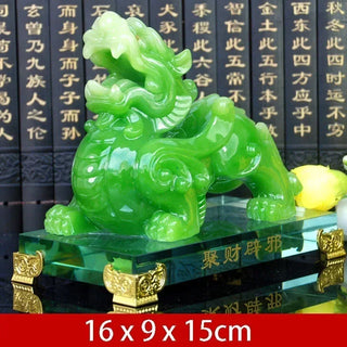 Feng Shui Lucky Imitation Jade Ornament