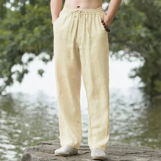 Men's Linen Loose Beach Pants