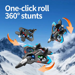 RC Stunt Fighter Jet Toy Glider Plane