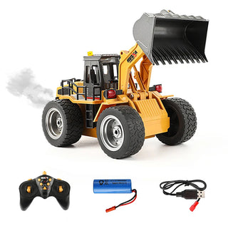 RC Bulldozer Tractor Model Shovel Toy