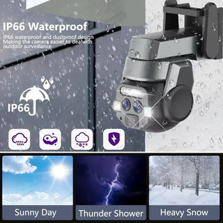 AI Intelligent Binocular Monitoring Camera