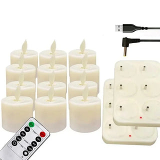 Flickering Remote Control Flameless Candles