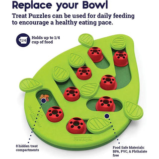 Rainy Day Interactive Cat Treat Puzzle